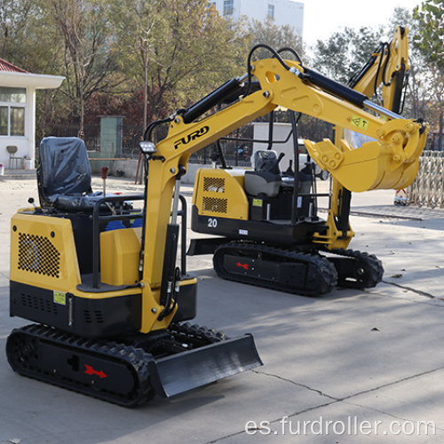 Venta caliente mini máquina excavadora hidráulica para pequeños proyectos FWJ-900-13